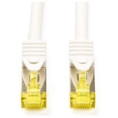 Goobay RJ45 CAT 7 S/FTP CU 7.5m White - High-Speed Ethernet Cable for Ultimate Connectivity!